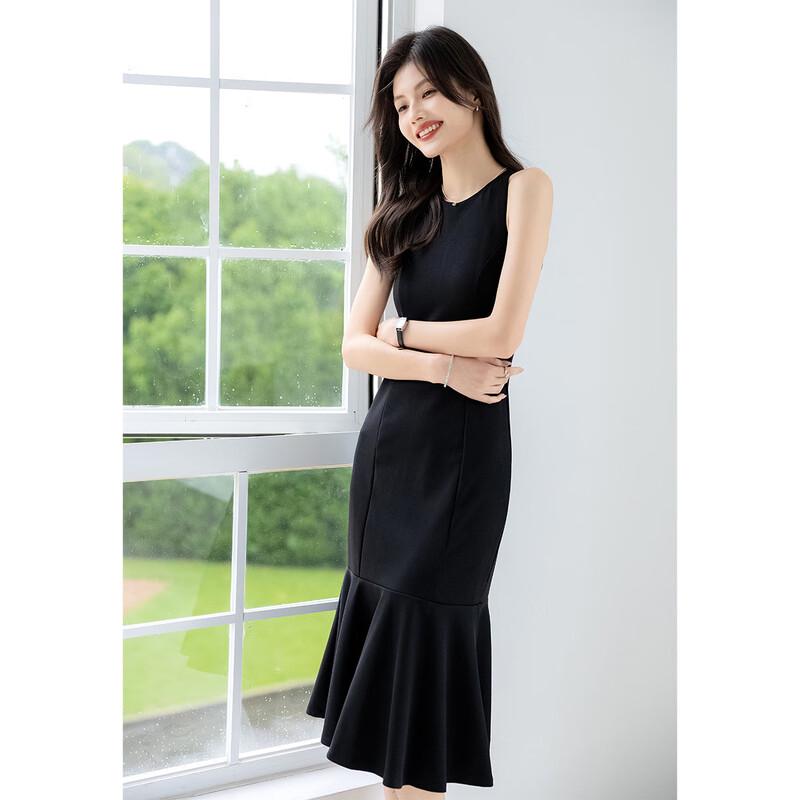 

Mokana Urban Casual Sleeveless Mid-Length Dress MKNJD3537 M