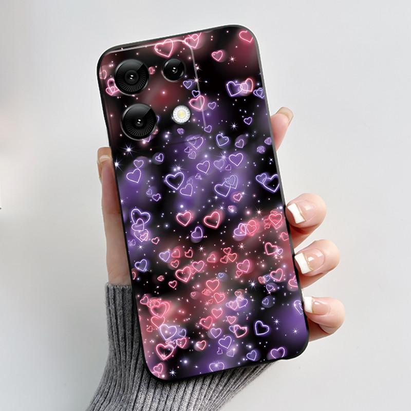 Case For UMIDIGI G9 5G Note90 Cute Love Heart Rabbit Soft Silicone TPU Shockproof Back Cover For UMIDIGI Note 90 G 9 Phone Case