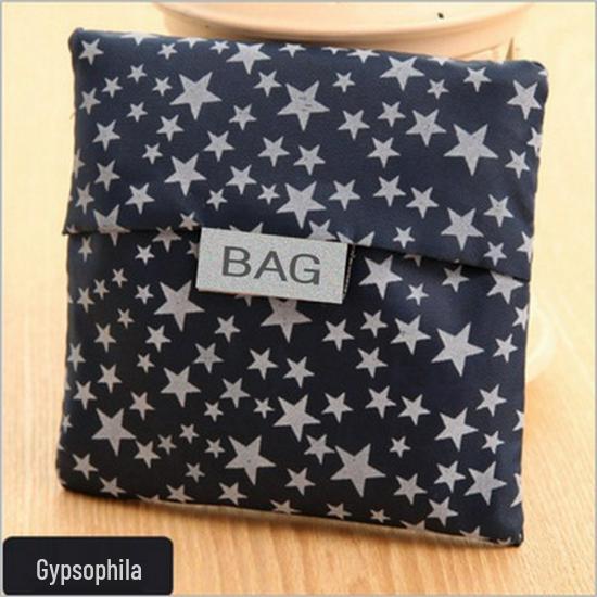 

Portable Foldable Oxford Cloth Waterproof Shopping Bag - Large Capacity Square Design