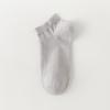 Socks Summer Men's Cotton Non-drop Heel Short Solid Colour Antibacterial Anti-odour Handmade Boneless Cotton Boat Socks