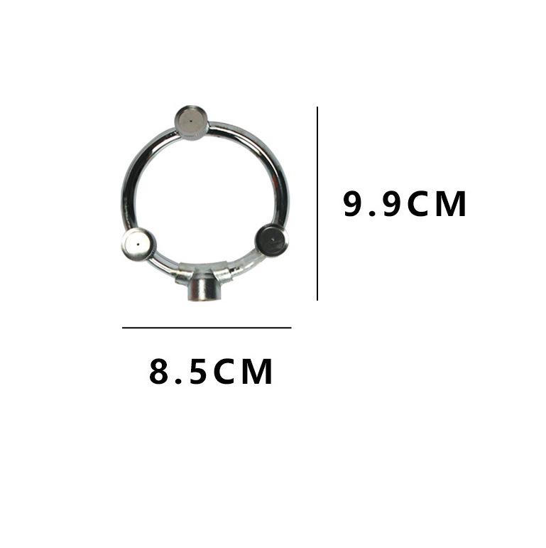 Wysokociśnieniowa Atomizowana Okrągła Dysza Elektryczny Opryskiwacz Głowica Opryskowa Dozująca Pięciootworowa Dysza Pierścieniowa Głowica Opryskowa ze Stali Nierdzewnej