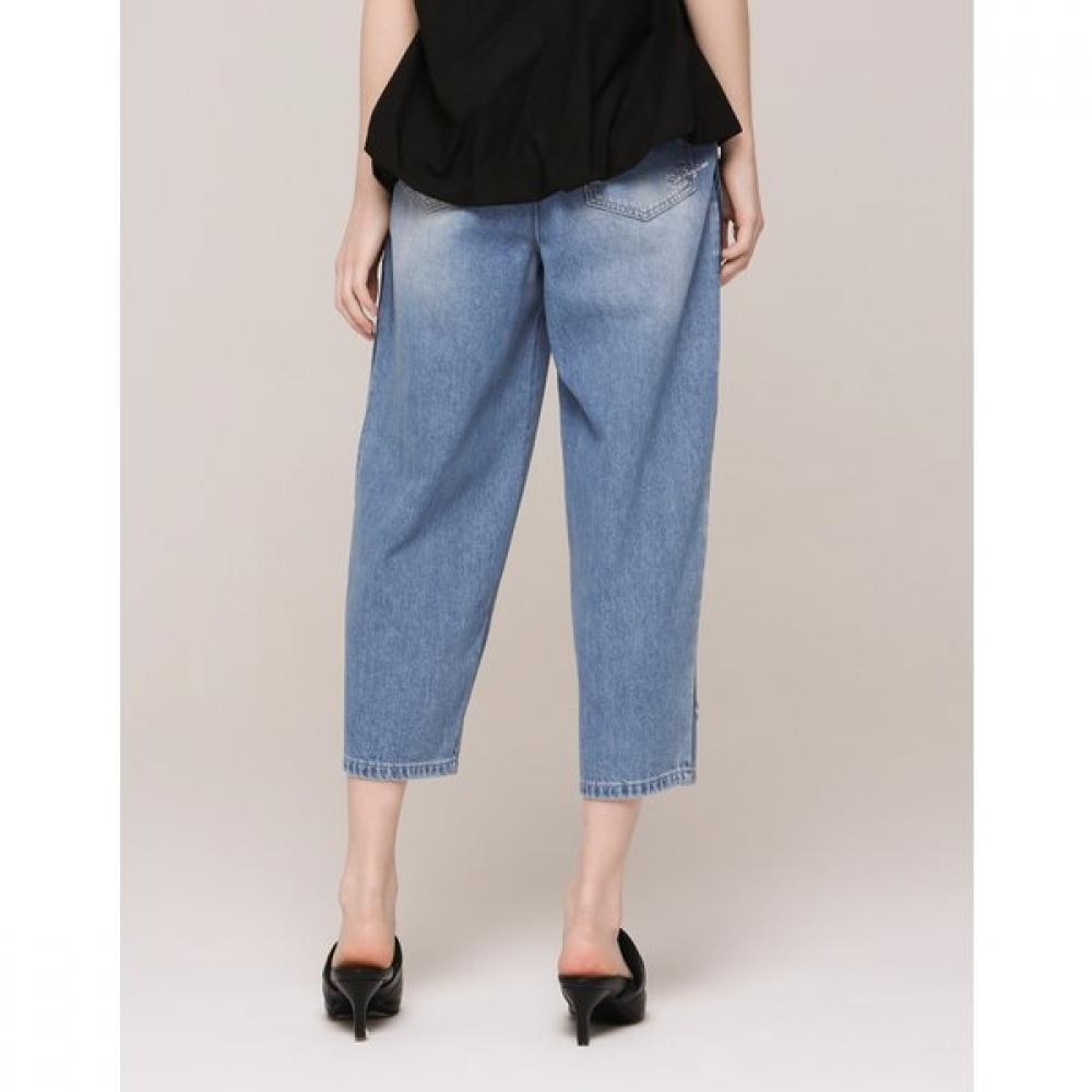 SON JUNG WAN Curved Denim Pants Zjl6161141