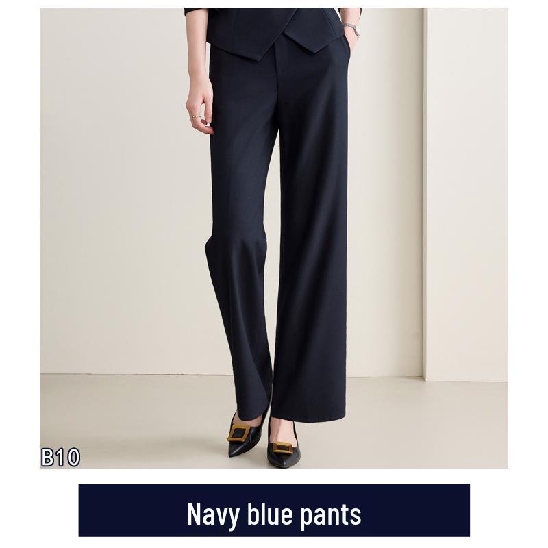 2025 Women's Autumn Black Pantsuit: Elegant Business Professional Workwear