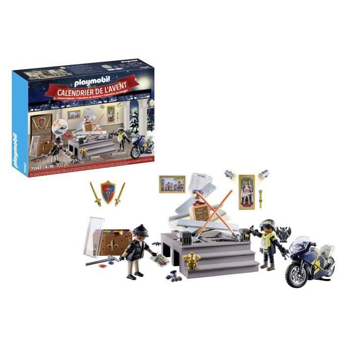 Calendrier de l'avent playmobil - police - la magie de noël - 24 cases à ouvrir