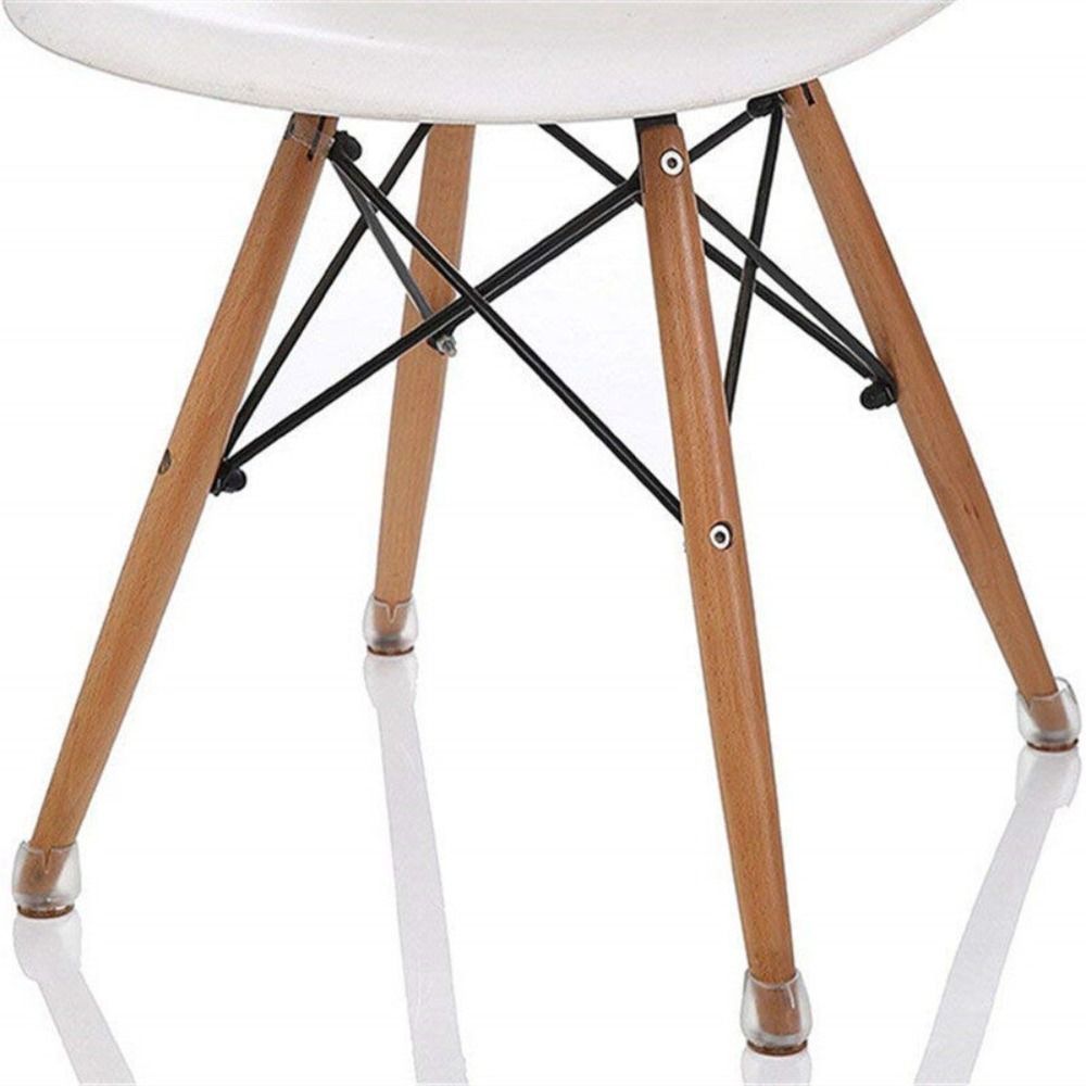 16PCS Non-Slip Round Chair Pads Silent Chair Foot Cover Durable Chair Leg Caps  Table Covers