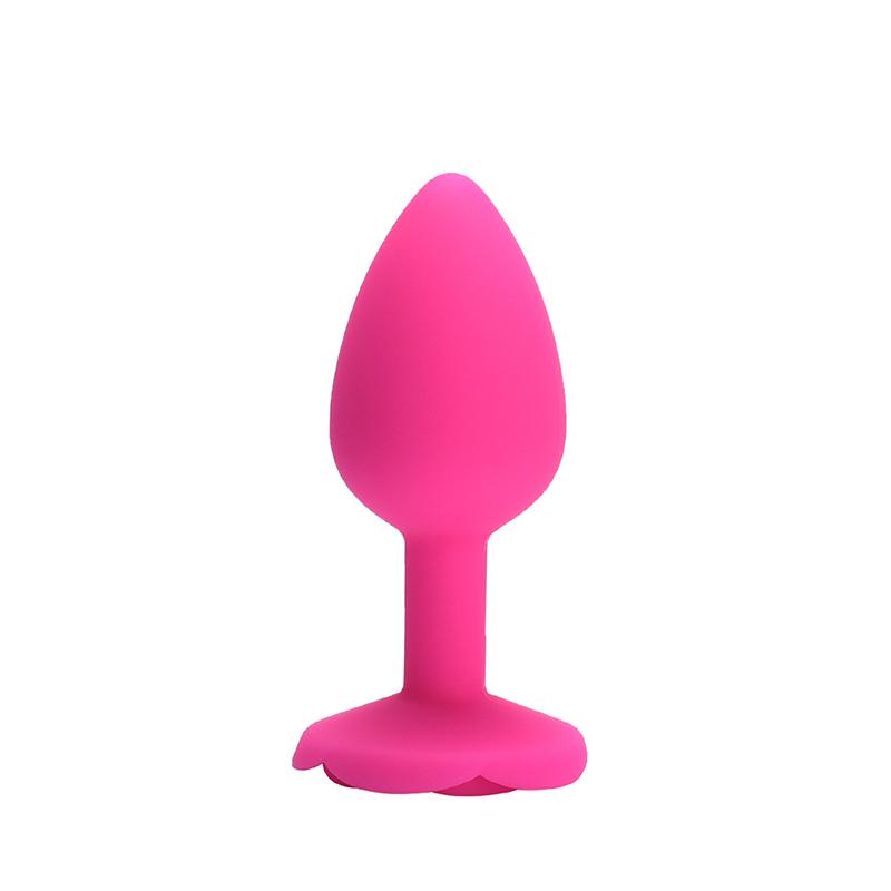 Soft Silicone Rose Flower Anal Plug Set 3 Sizes Beginner To Expert Butt Plug Anus Trainer for Couples Women Men Adult Sex Toys