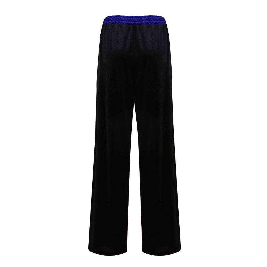 And Winter Lady Suede Waist With A Draped Sense Of Stitching Straight Pants Overalls Casual Pants