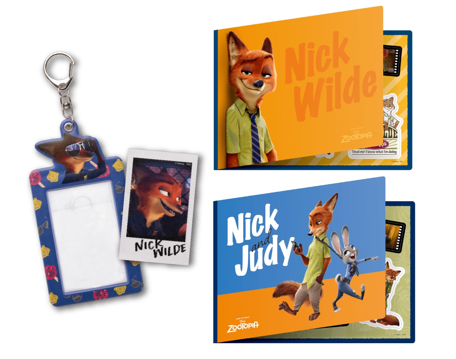 Счастливый Кудзи Зоо iPia H Приз Держатель для карт Набор карт I Приз Альбом для наклеек Ник Уайлд и (1 тип) + (2 типа) &