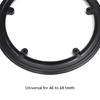 Quick Install Bicycles Chain Cover Width Reflective Safety Chainring Protectors for Bicycles Component