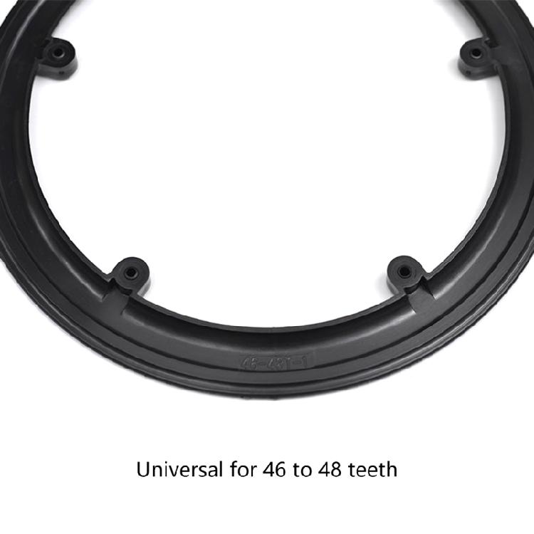 Quick Install Bicycles Chain Cover Width Reflective Safety Chainring Protectors for Bicycles Component