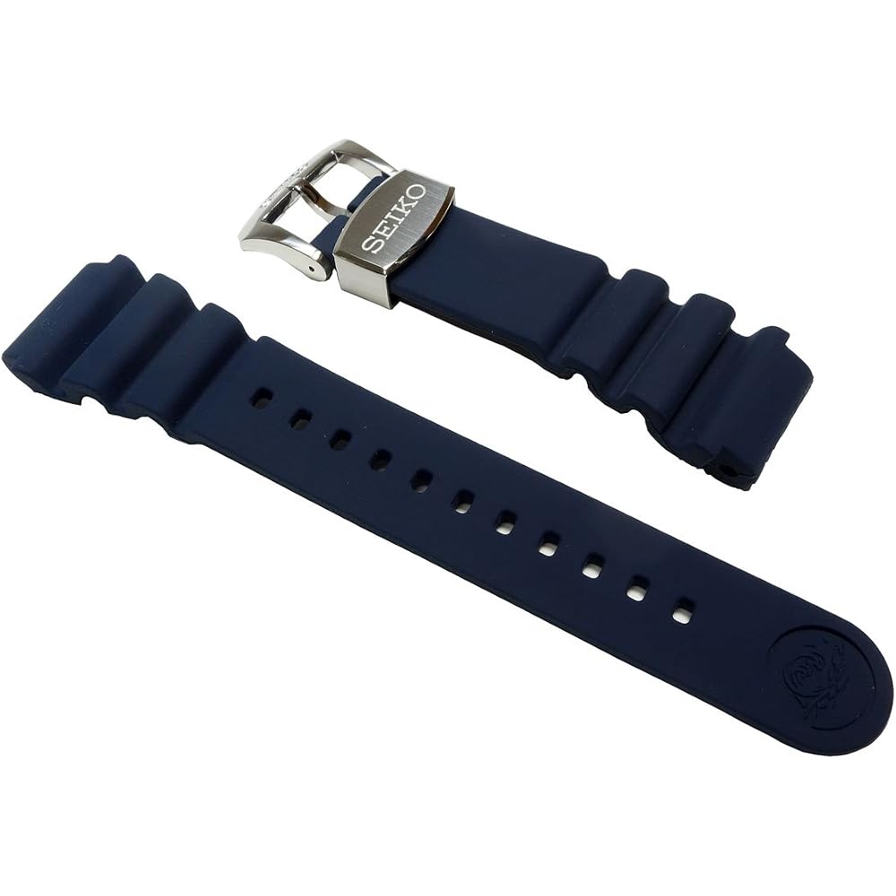 [Seiko] SEIKO PROSPEX SRPA83K 22mm Genuine Silicone Rubber Strap Navy R02Y012J0