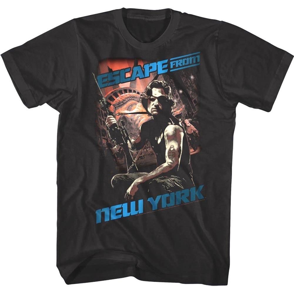 

Escape From New York Snake Poster Men s T Shirt Plissken Liberty Movie Top Unisex T-Shirt XXXXL