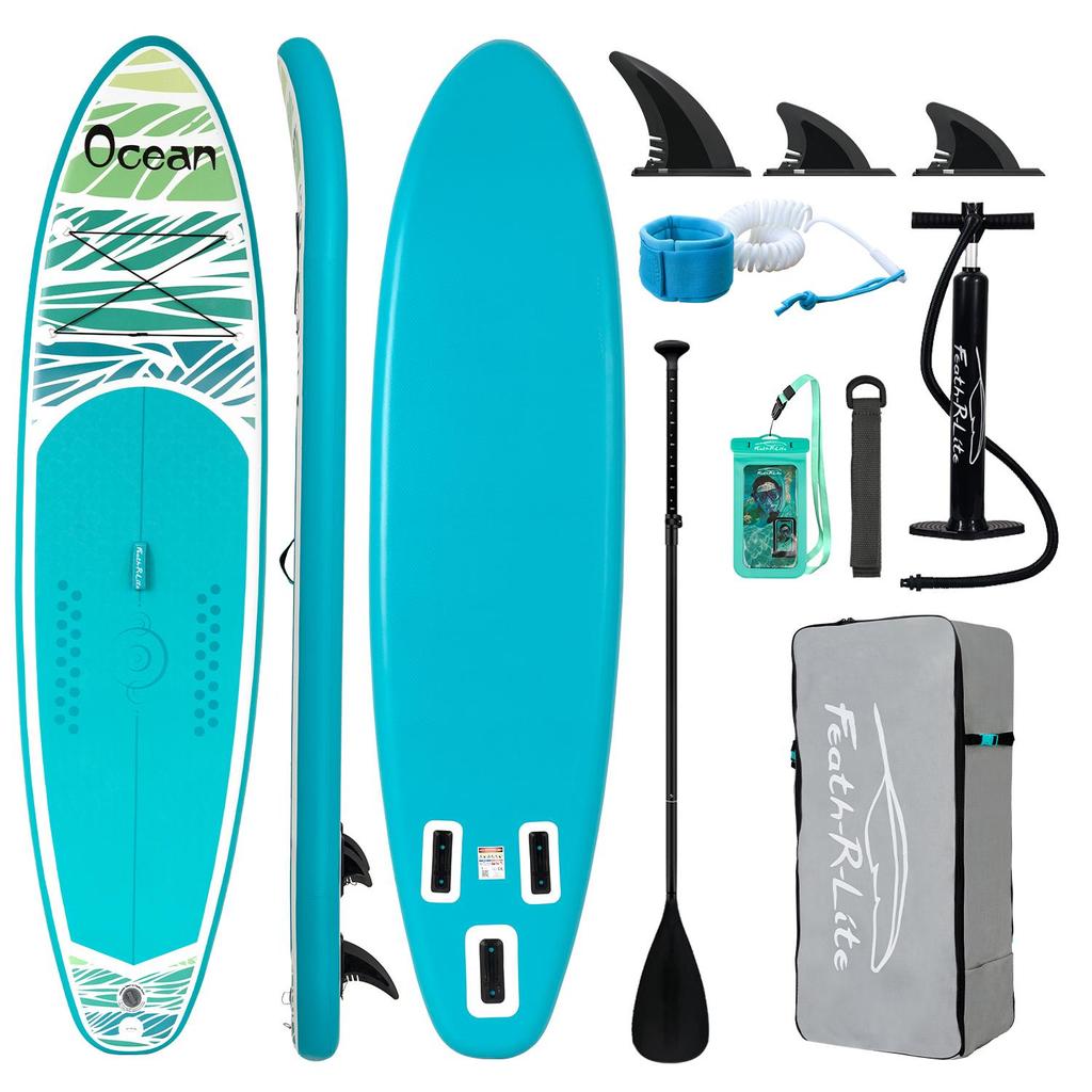 FunWater SUPFR03F Tavola Stand Up Paddle Gonfiabile – 335x83x15 cm – stabile, leggera e completa per principianti e utenti avanzati