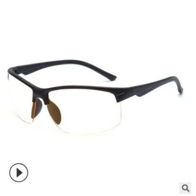 

Men Night Vision Glasses for Driving Yellow Glasses PC Frame Sunglasses Outdoor Glasses To Handle At Night Anti Glare Gafas
