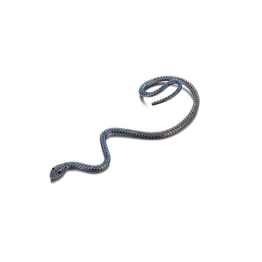 

Snakeshaped Unique Ear Cuffs For Women Edgy Alloy Metal Earrings Long