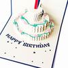 3D Pop-up Handmade Birthday Card with Cake Design