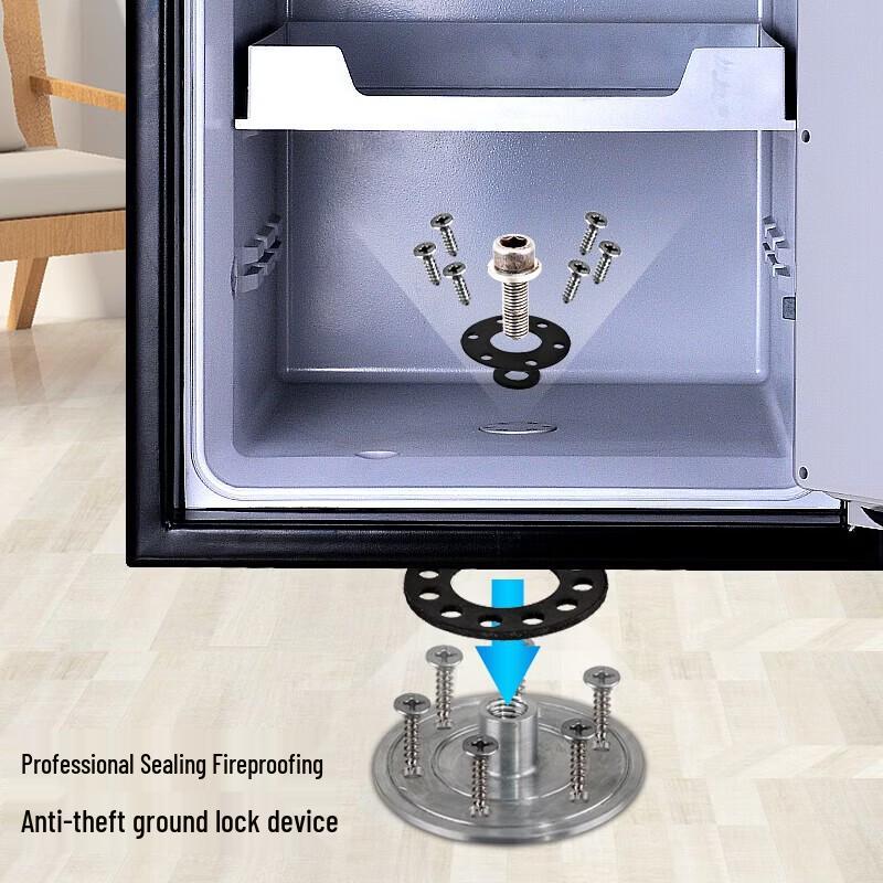 GUARDA 3091SLBC-BD Fireproof & Waterproof Fingerprint Safe