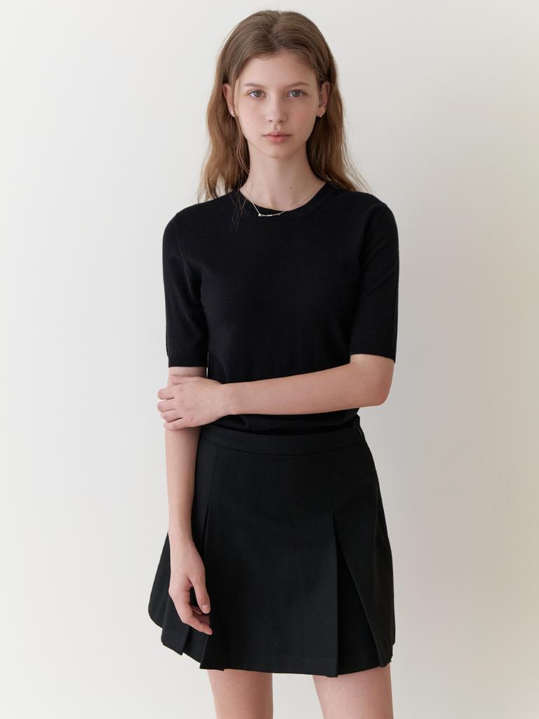 Liel Sandy Half Knit (Black)