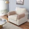 2PCS Luxurious Sofa Armrest Covers Soft and Thick Chair Arm Protectors, Universal Fit,Elastic Armrest Covers