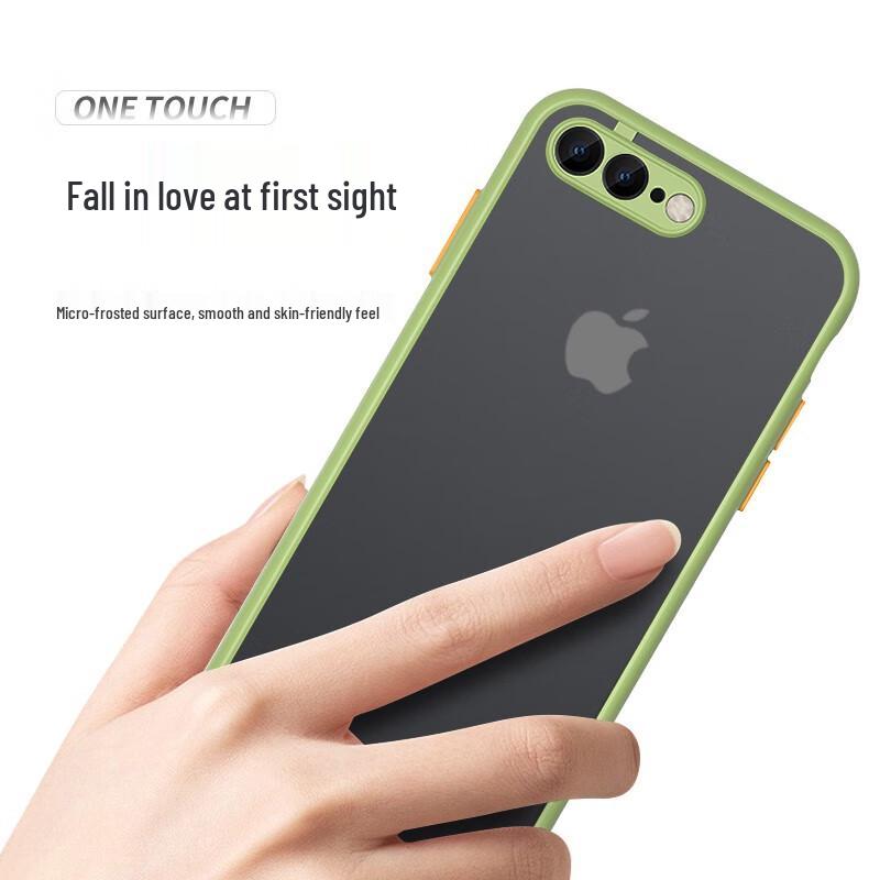Elegant Black Frosted Silicone iPhone Case