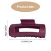 Workout Friendly Silicone Hair Clip No Slip Design For Sports Yoga Secure Bun Holder Gentle On Hair Scalp Portable Styling Tool