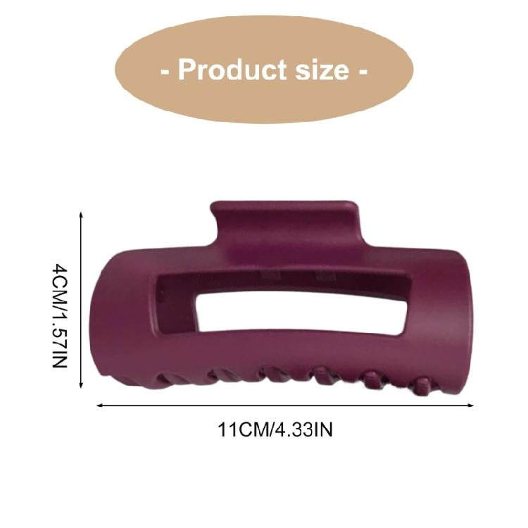 Workout Friendly Silicone Hair Clip No Slip Design For Sports Yoga Secure Bun Holder Gentle On Hair Scalp Portable Styling Tool
