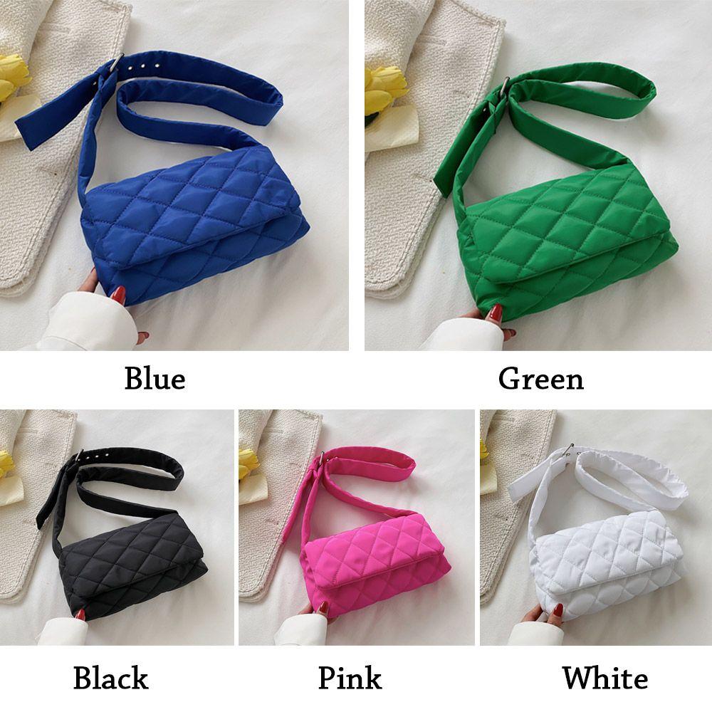 Women Lightweight Large Capacity Quilted Tote Puffy Handbags Underarm Bag Shoulder Bags