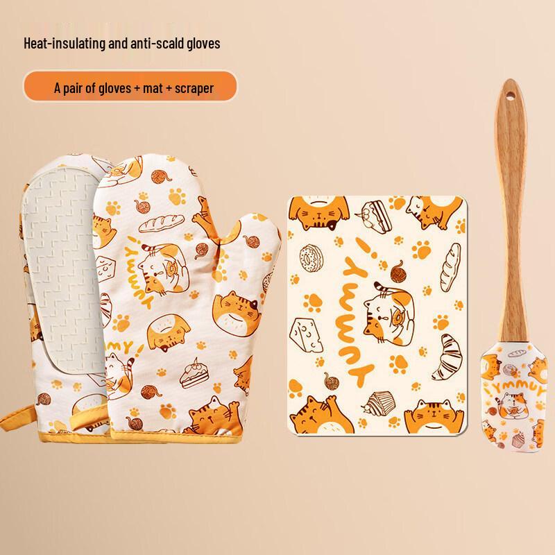 ZISIZ Heat Resistant Anti-Scald Gloves