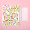 Cake Topper Anti-fall Innovative Lightweight Realistic Butterfly Baking Insert Card Party Decor