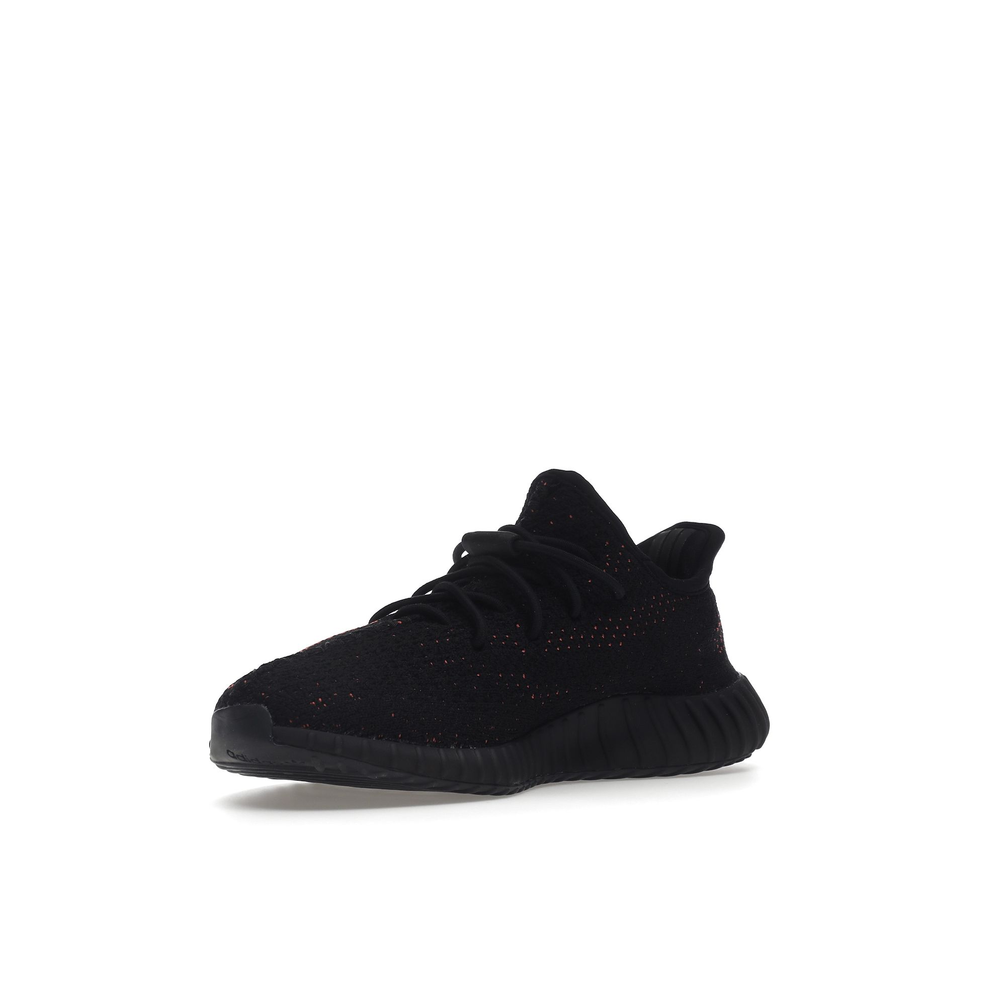 adidas Yeezy Boost 350 V2 Kids Red Детские кроссовки Black Core-Black HP6591 35½ — фото 4