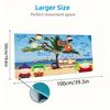 Cartoon Park South Color Mouse Pad Large Gaming Table Cushion Non-slip Laptop Tablet Big Mousepad XXL Mat Mini PC Playmat With Lock Edge