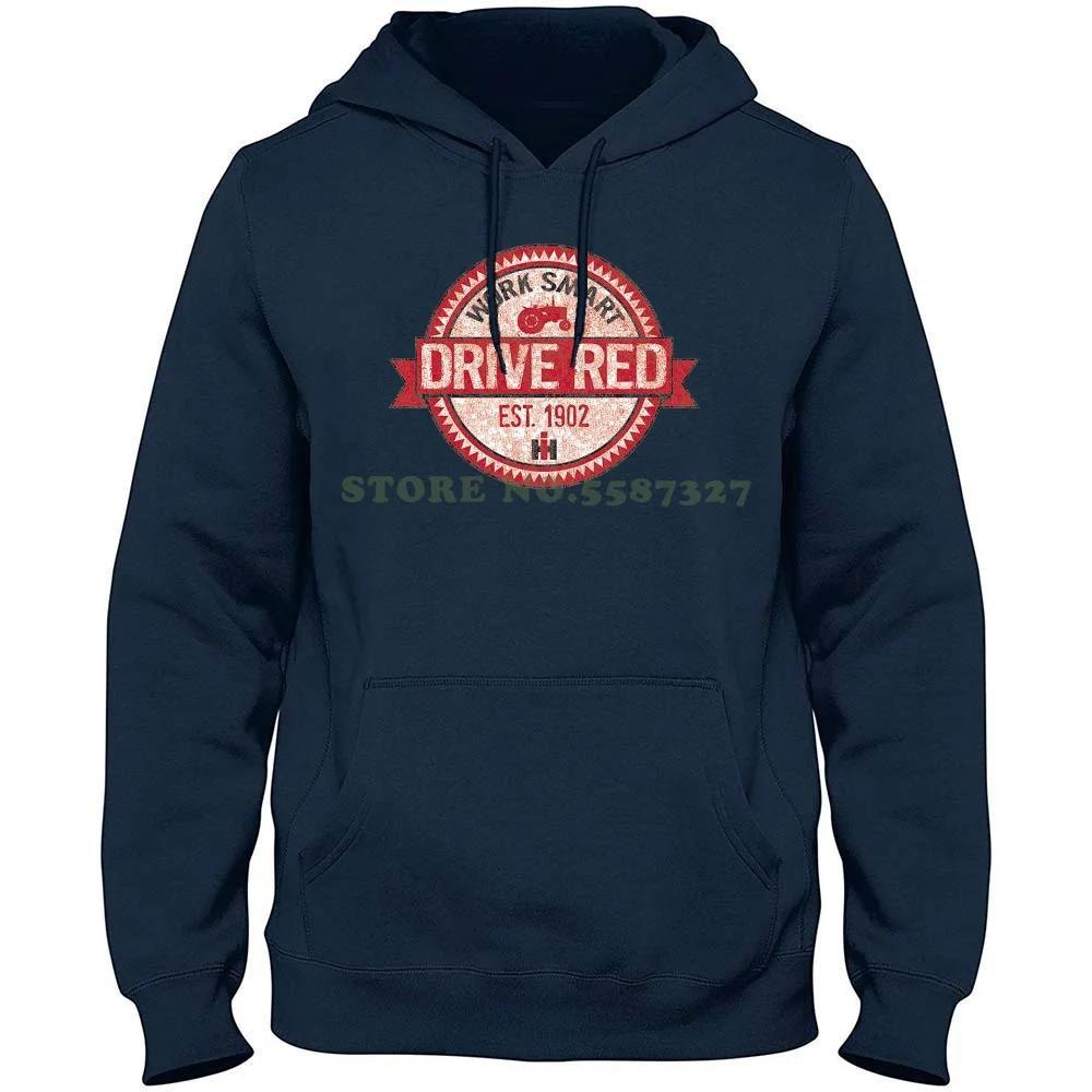 GUOYAN TOP T-shirts Casual Merk Kleding Katoen Werk Slim Rijden Rood Ih International Harvester Tractor Heren T-shirt 3XL
