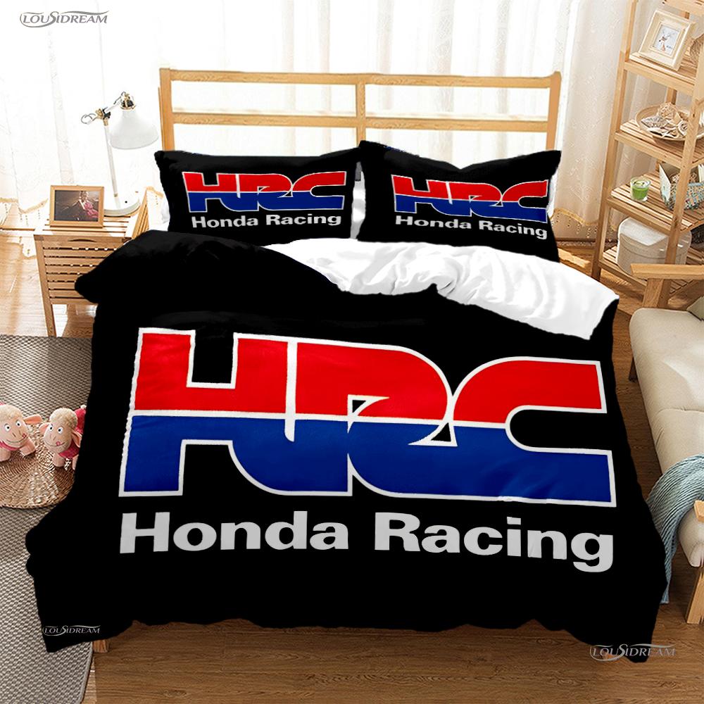 Modern Fashion Moto Enthusist Trend Duvet Cover Luxury Casal Bedding Set Soft Quilt Cover And Pillowcas Single/Double/Queen/King