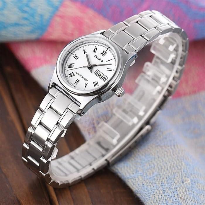 Casio Watch LTP-V006D-7BUDF Silver