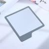 Fashion Silicone Mirror Self Grips Mirror Shatterproof Shaving Makeup Shower Silicone Travel Washroom