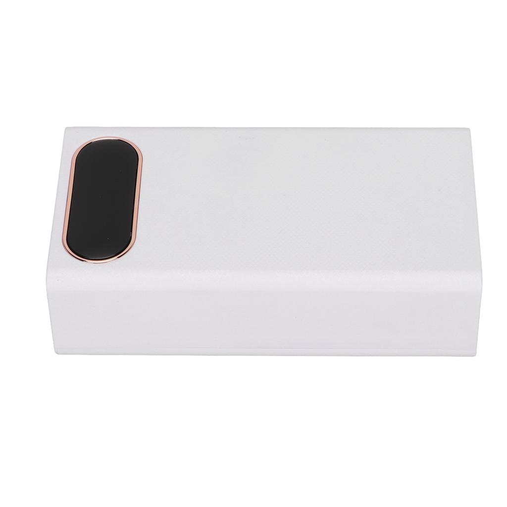 10W DIY 18650 Tragbare Powerbank Gehäuse L12 Mobiles Akkuladegerät 12 Batterien Kapazität mit 2 LED-Leuchten LCD