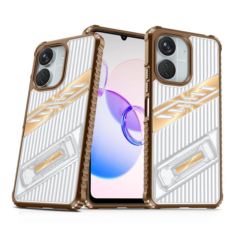 For Xiaomi Redmi 13C 4G 5G Case Shockproof Armor Clear Phone Case for Redmi 13C 13 C Redmi13C Kickstand Back Cover Fundas