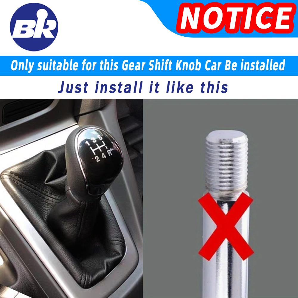 High-quality Manual Gear Shift Knob Car Accessories 5/6 Speed For Ford Focus 3 MK3 1.6 2012 2013 2014 2015 2016 Car Styling