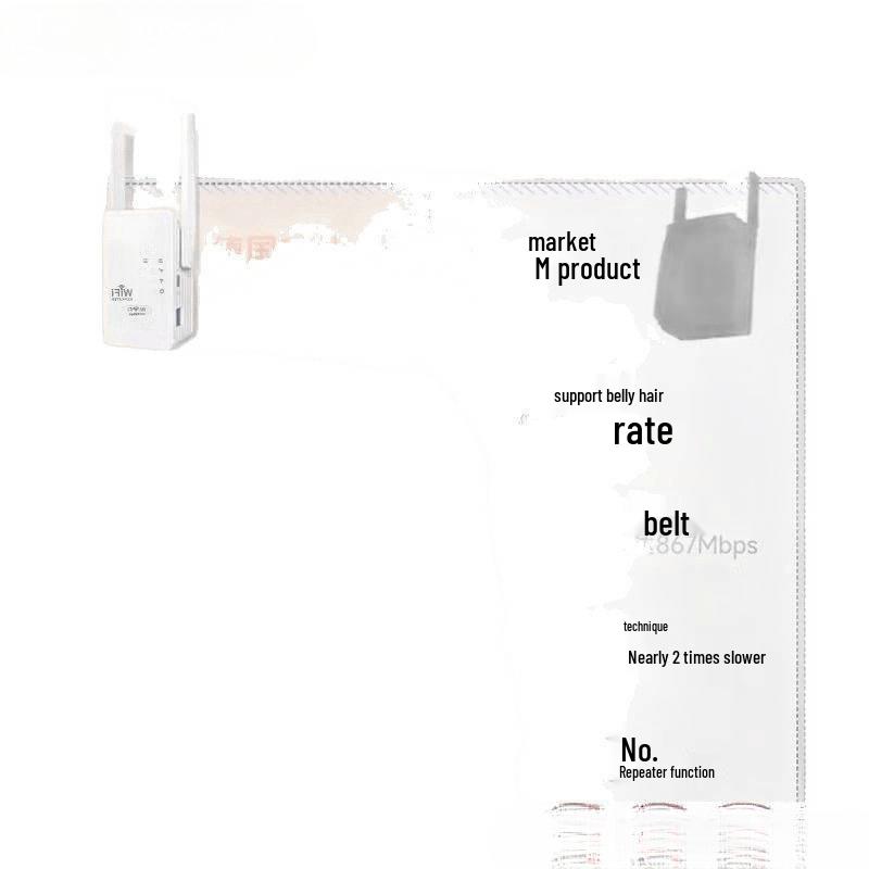 Wireless Network Signal Extender: Boosts Reception Through Walls
