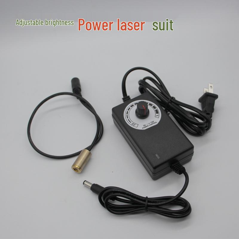 Adjustable Brightness Infrared Dot-Line Cross Laser for Close-Range Positioning