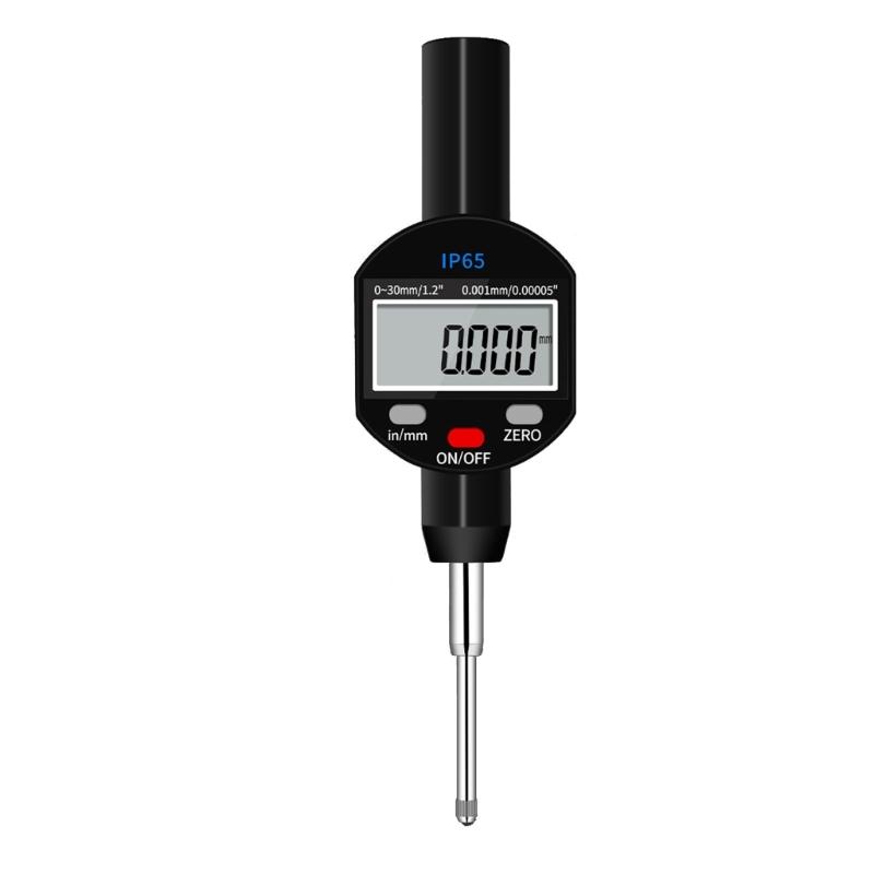 Waterproof Oil Resistant Digital Dialling Indicators Large LCD Screen 0.001mm Accuracy Thickness Depth Height Measurement Tool