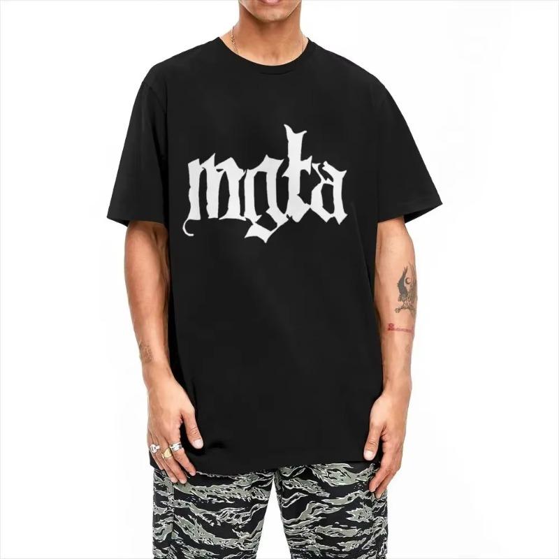 Mgla Black Metal T Shirt Men and Women Summer Fashion T-Shirts Crewneck Harajuku Tees Vintage Over Size Unisex Tops Summer