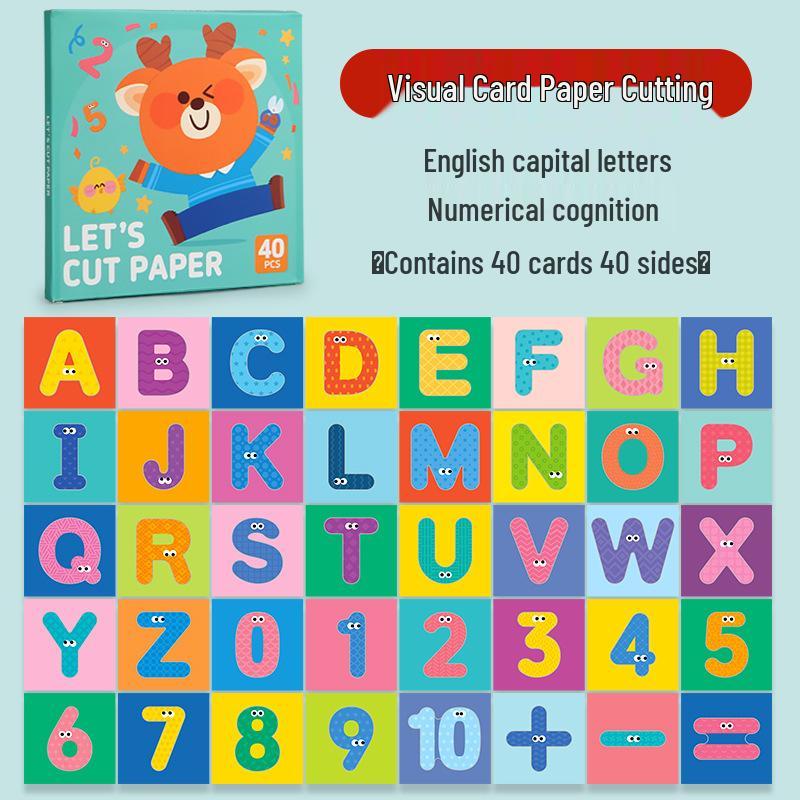 Infant Black & White Visual Flash Cards: Early Educational Cognitive Cards for 0-3 Months