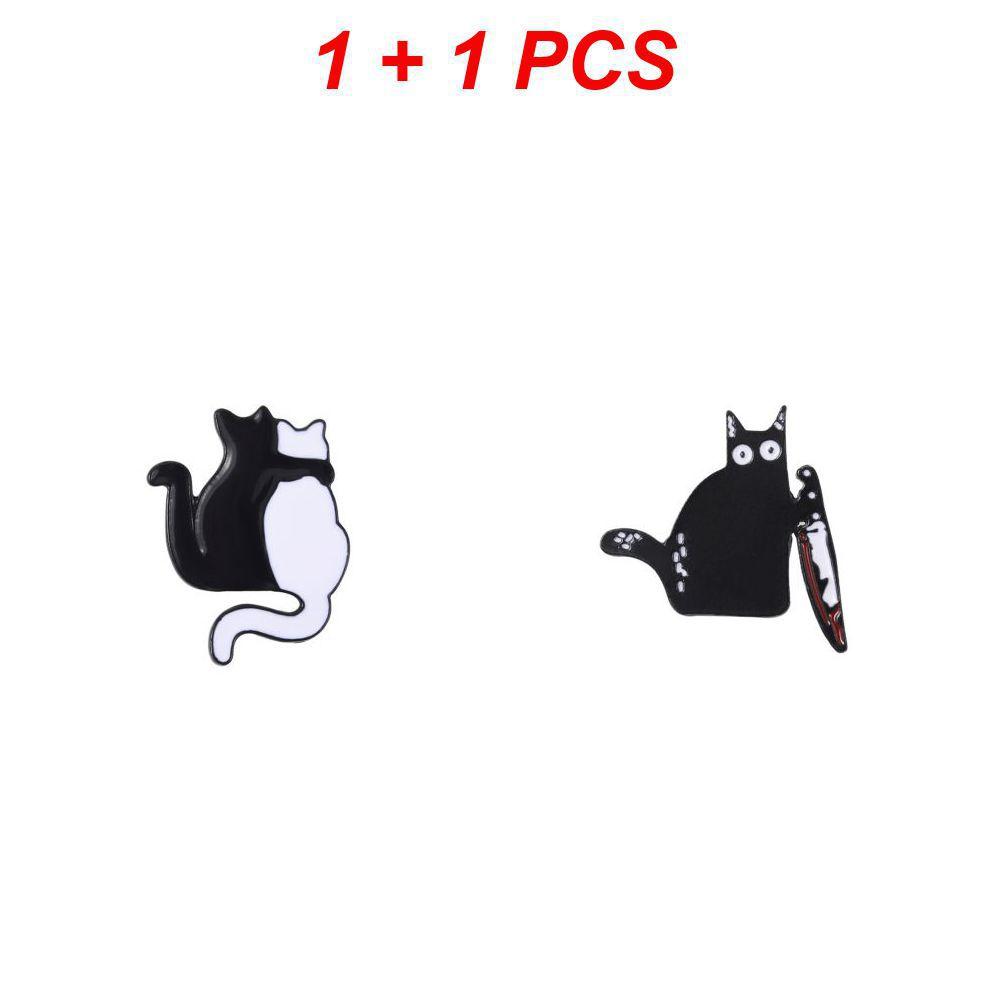 

2 шт. Брошь, простая в использовании, модная и милая, аксессуары, 4 г, сплав, милая брошь в виде кошки, аксессуар, брошь, высокое качество, подарок