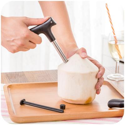 Coconut Opener, Stainless Steel Coconut Knife Coconut Opener, Coconut Opening Tool, Coconut Opening Fruit Knife Tool