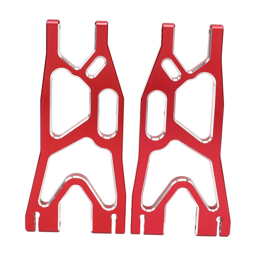RC Front Rear Lower Suspension Arm Aluminum Alloy Replacement Lower Suspension Arm Parts for Traxxas X MAXX 1 5 RC Car