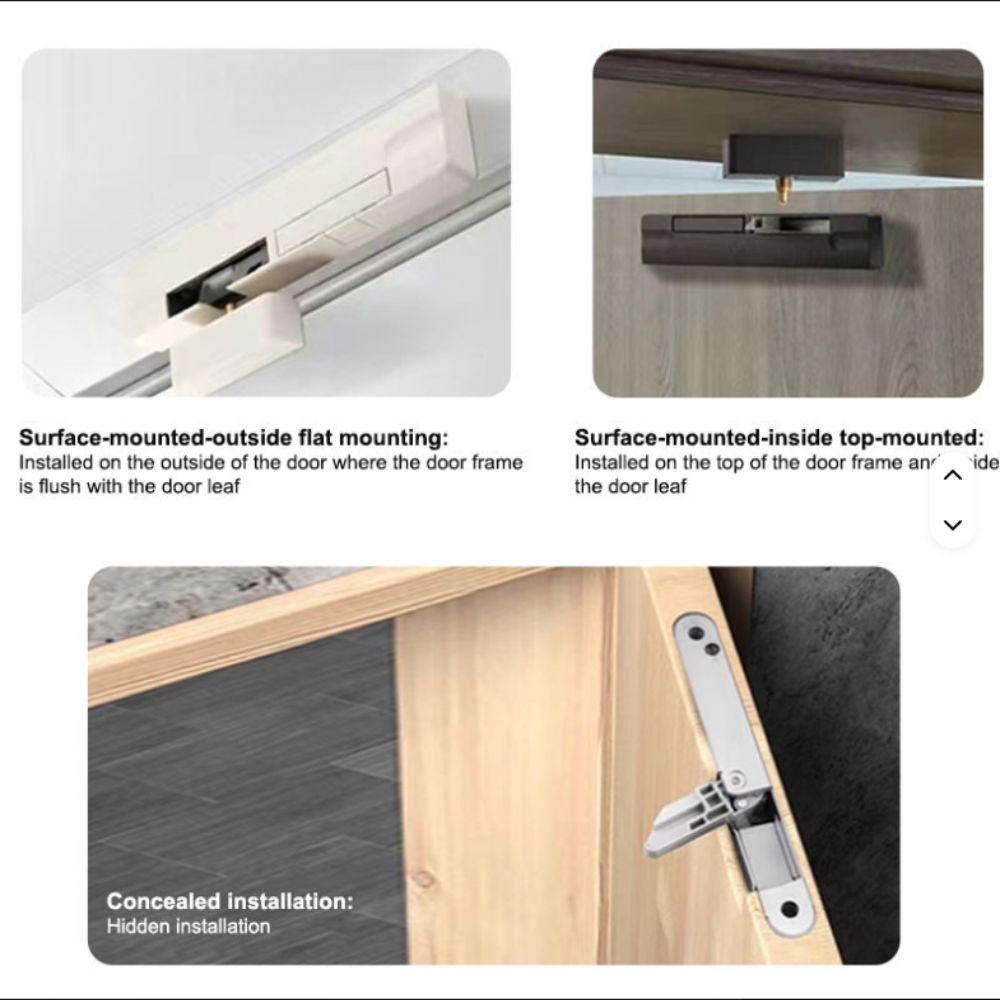 Adjustable Door Closer Buffer Hydraulic Door Closer Automatic Door Closer Residential Screen
