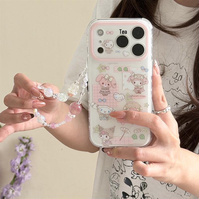 Cartoon Animal Friends Phone Case for iPhone 17/16 Pro Max/15/14