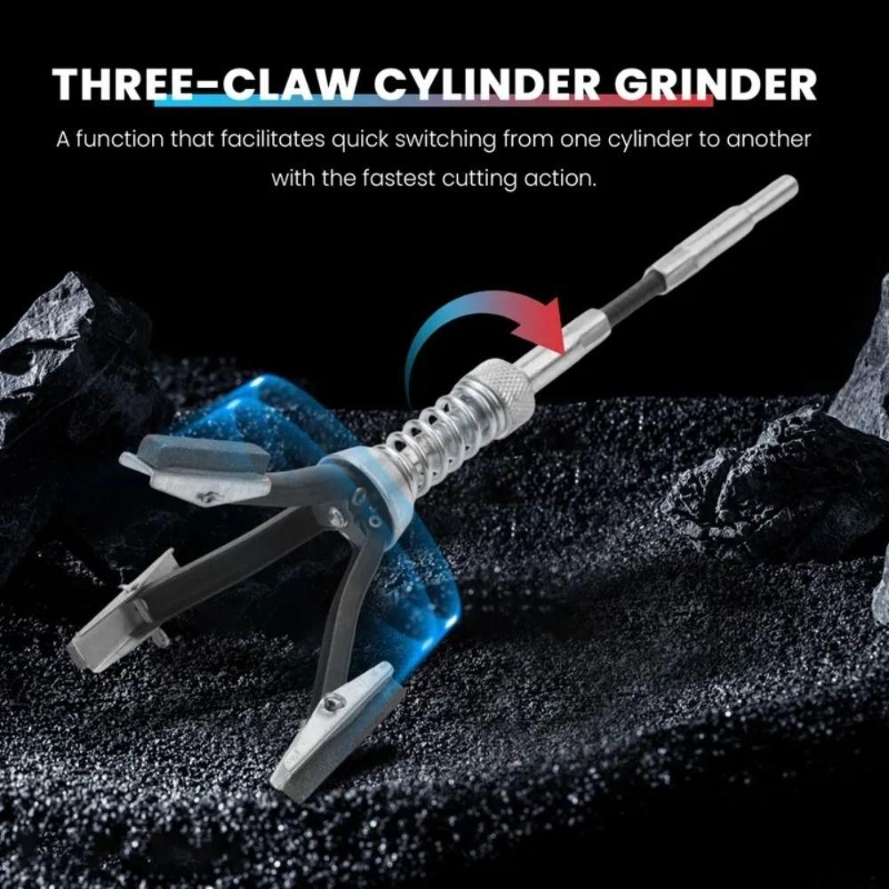 3 Jaw Shaft Brake Cylinder Honing Tools Adjustable Legs Bore Inner Diameter Grinder Grinding Holes