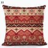 Bohemian Throw Pillows Case Brown Cushions Decorative Linen Comfortable Cover Cushion Geometric Cushion Cover Home Pillowcase